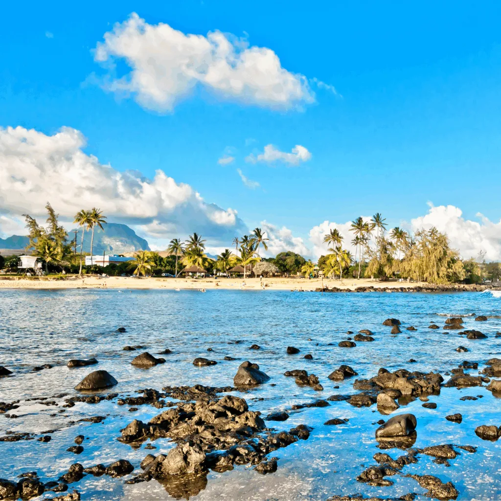 Poipu Beach on Kauai